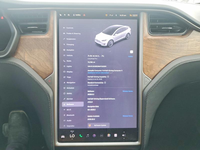 Продаж на аукціоні авто 2021 Tesla Model X, vin: 5YJXCBE29MF322851, номер лоту: 56186456