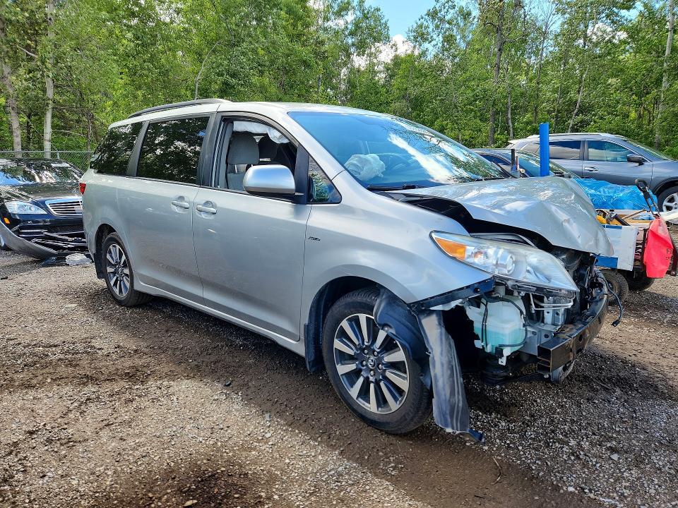 2019 Toyota Sienna მანქანა იყიდება აუქციონზე, vin: 5TDJZ3DC5KS211873, აუქციონის ნომერი: 56852886