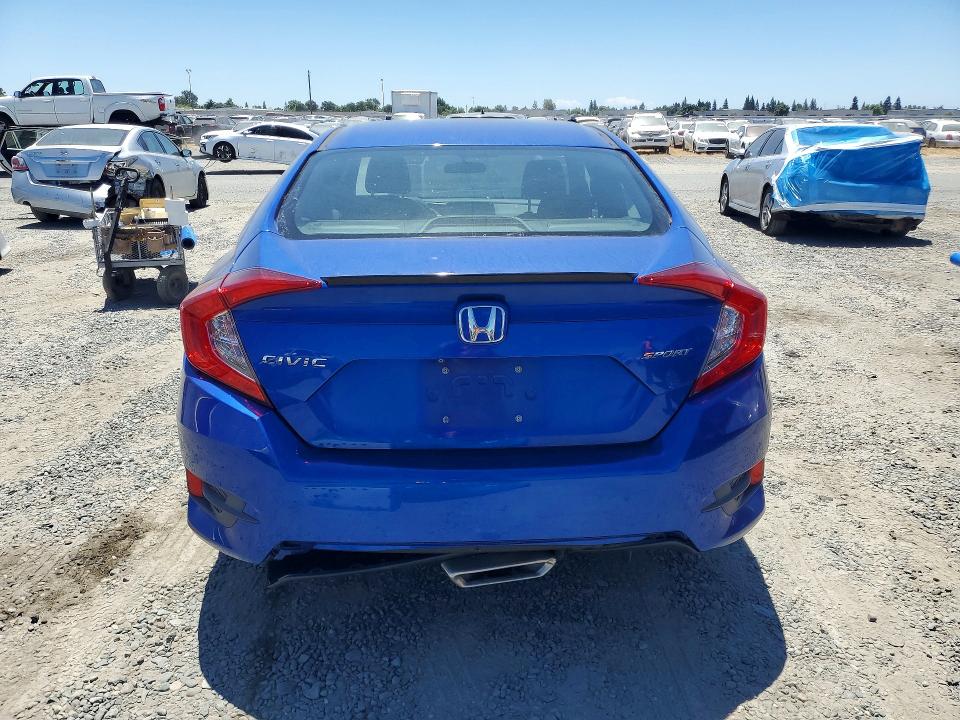 Продаж на аукціоні авто 2021 Honda Civic, vin: 2HGFC2F80MH537884, номер лоту: 58747316