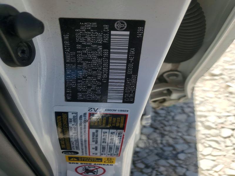 Продажа на аукционе авто 2011 Toyota Avalon, vin: 4T1BK3DB3BU371869, номер лота: 57869486