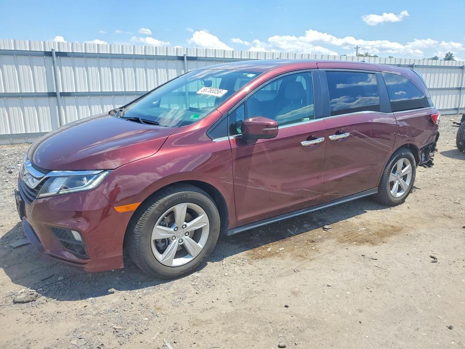 56768056 :رقم المزاد ، 5FNRL6H75KB103180 vin ، 2019 Honda Odyssey مزاد بيع