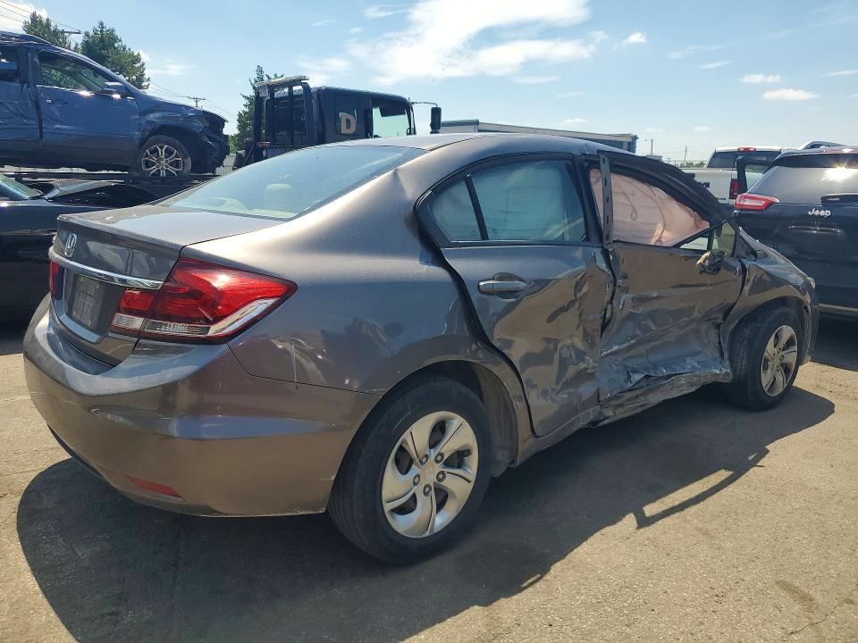 56274296 :رقم المزاد ، 19XFB2F59DE023180 vin ، 2013 Honda Civic مزاد بيع