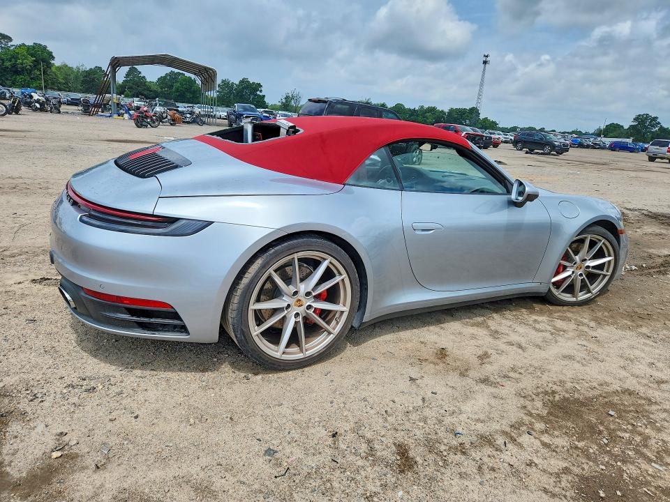 2020 Porsche 911 მანქანა იყიდება აუქციონზე, vin: WP0CB2A9XLS262598, აუქციონის ნომერი: 57359036