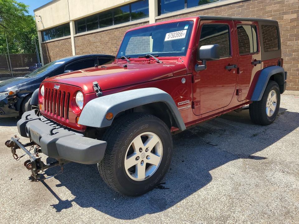 Продаж на аукціоні авто 2011 Jeep Wrangler Unlimited, vin: 1J4BA3H17BL528912, номер лоту: 57503956