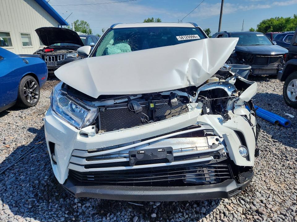 Aukcja sprzedaży 2019 Toyota Highlander, vin: 5TDJZRFH2KS939078, numer aukcji: 58120996
