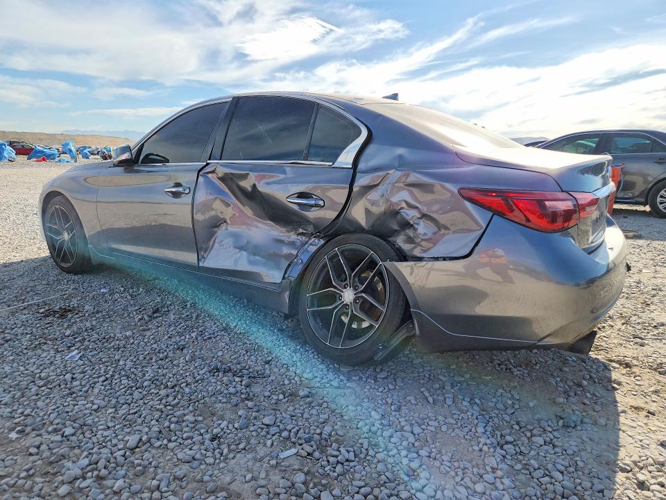 2018 Infiniti Q50 მანქანა იყიდება აუქციონზე, vin: JN1EV7AR5JM445909, აუქციონის ნომერი: 57210136