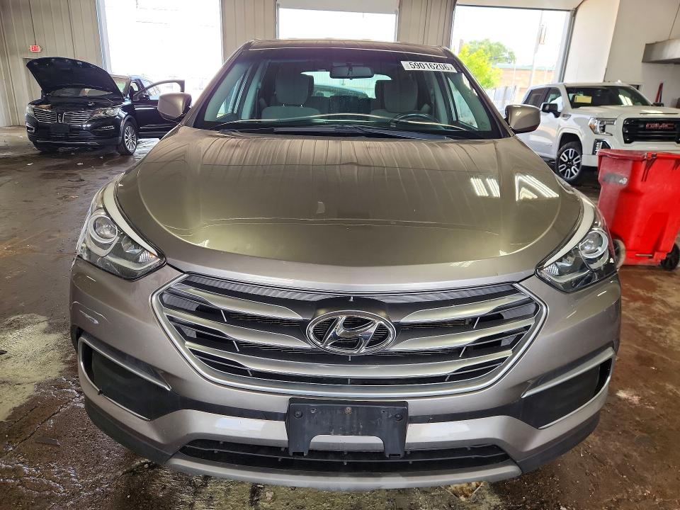 59016206 :رقم المزاد ، 5XYZT3LB6JG556547 vin ، 2018 Hyundai Santa Fe Sport مزاد بيع