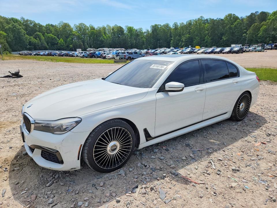 56168756 :رقم المزاد ، WBA7E2C59GG548029 vin ، 2016 Bmw 740 مزاد بيع
