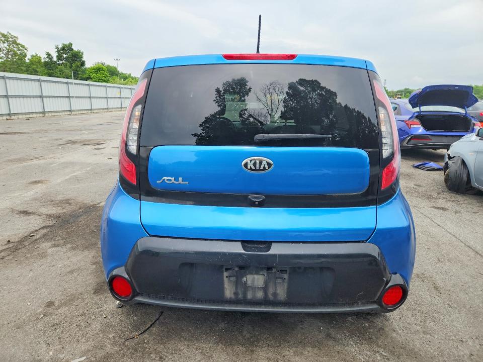 2016 Kia Soul მანქანა იყიდება აუქციონზე, vin: KNDJP3A52G7312219, აუქციონის ნომერი: 58160546