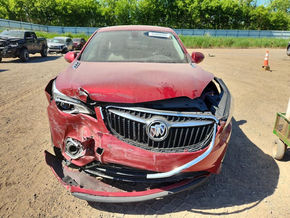 55888066 :رقم المزاد ، LRBFXBSA9KD058125 vin ، 2019 Buick Envision مزاد بيع