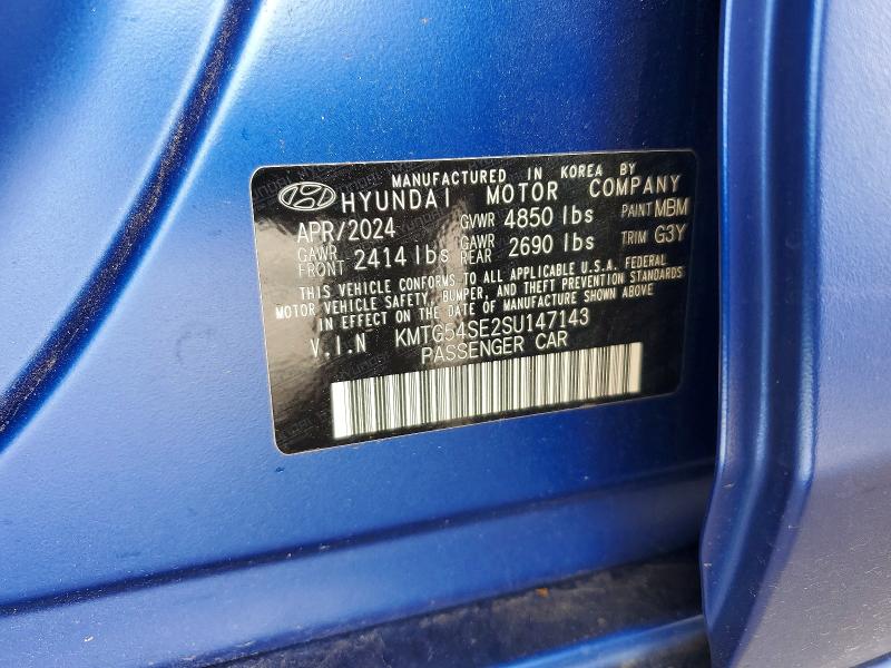 Aukcja sprzedaży 2025 Genesis G70, vin: KMTG54SE2SU147143, numer aukcji: 56247026