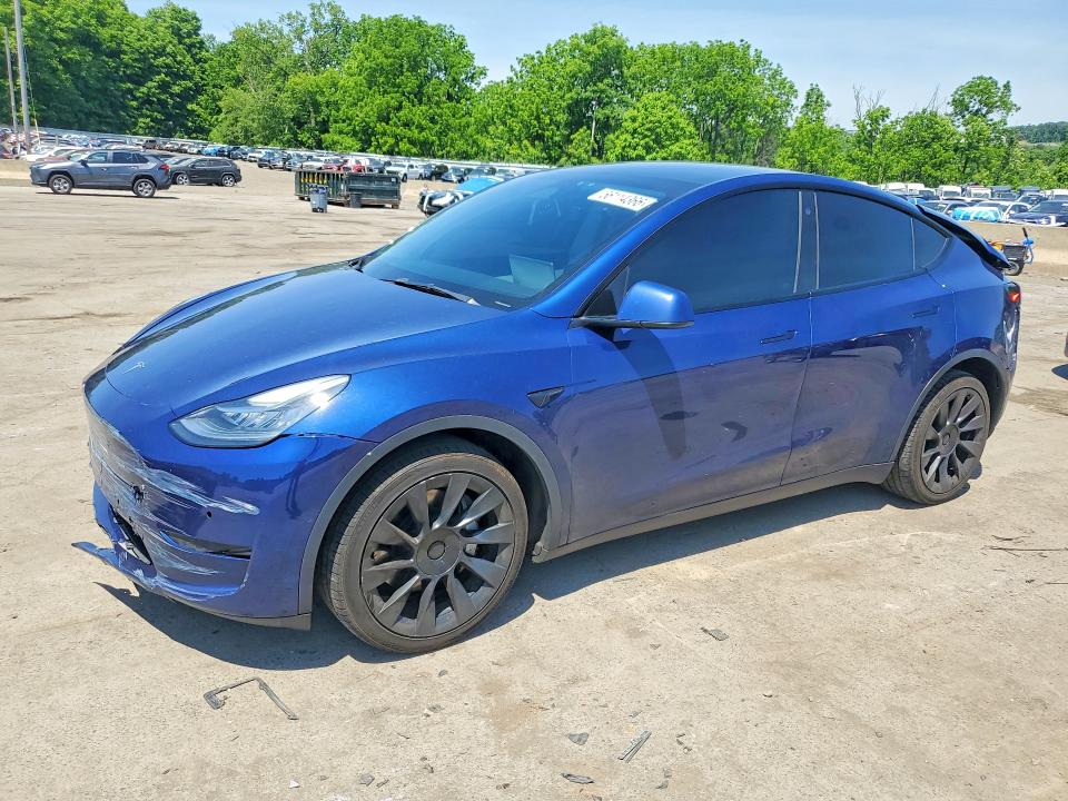 2022 Tesla Model Y მანქანა იყიდება აუქციონზე, vin: 7SAYGDEE7NF381447, აუქციონის ნომერი: 56114366