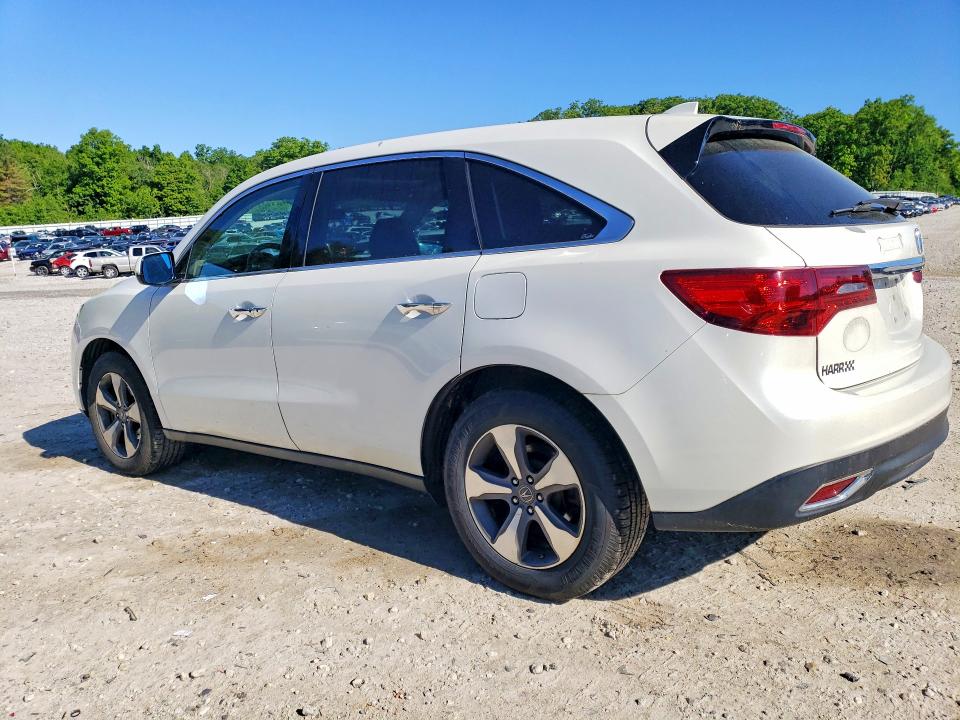 2016 Acura Mdx მანქანა იყიდება აუქციონზე, vin: 5FRYD4H24GB026471, აუქციონის ნომერი: 55744346