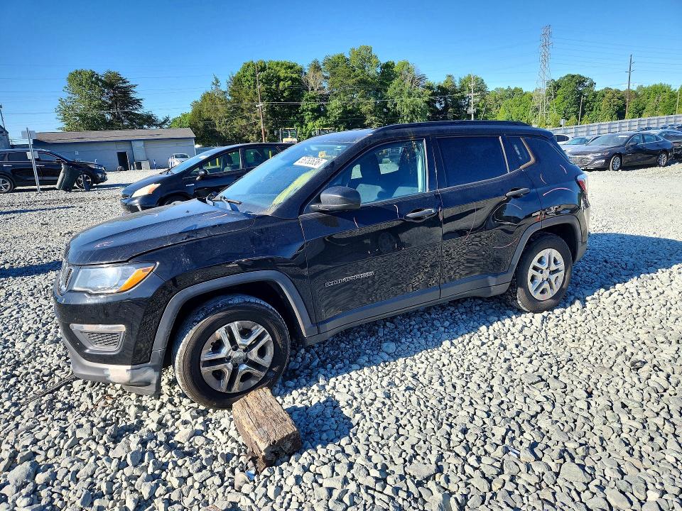 Продаж на аукціоні авто 2018 Jeep Compass, vin: 3C4NJCABXJT226619, номер лоту: 55763636