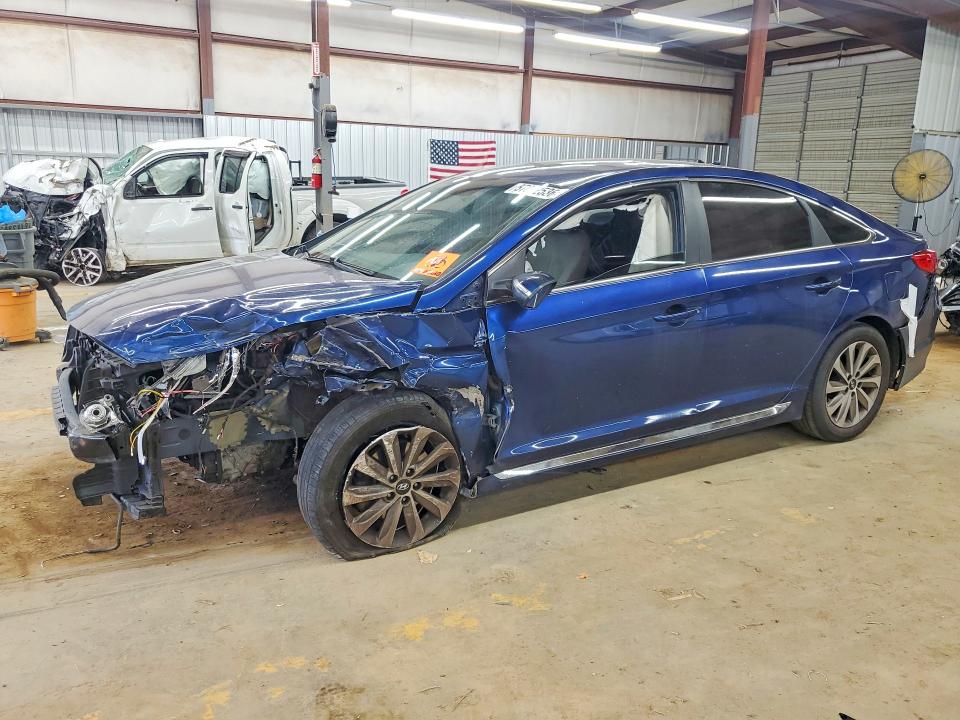 2017 Hyundai Sonata მანქანა იყიდება აუქციონზე, vin: 5NPE34AF2HH556039, აუქციონის ნომერი: 57872536