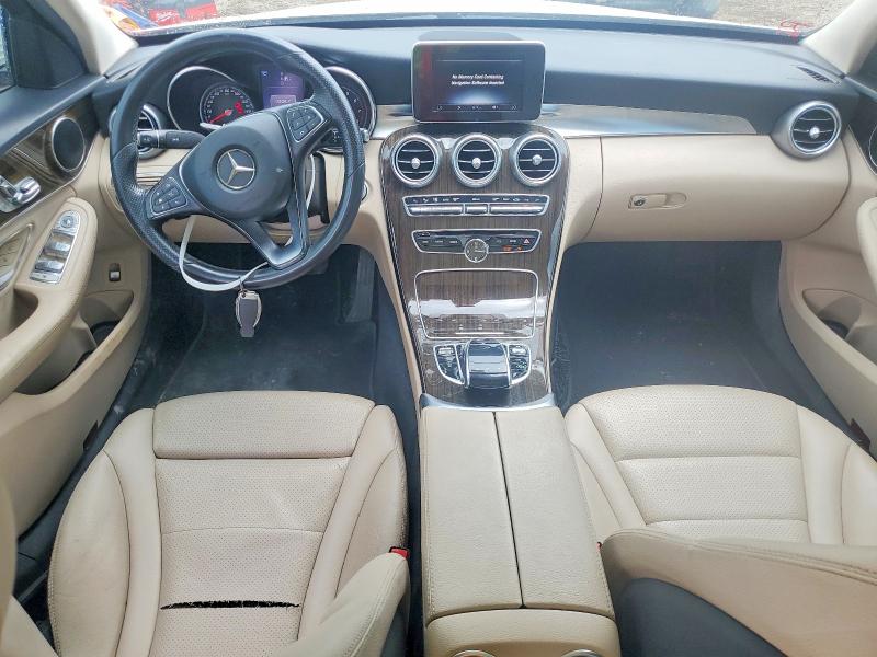 56663756 :رقم المزاد ، 55SWF4KB5FU011938 vin ، 2015 Mercedes-benz C مزاد بيع
