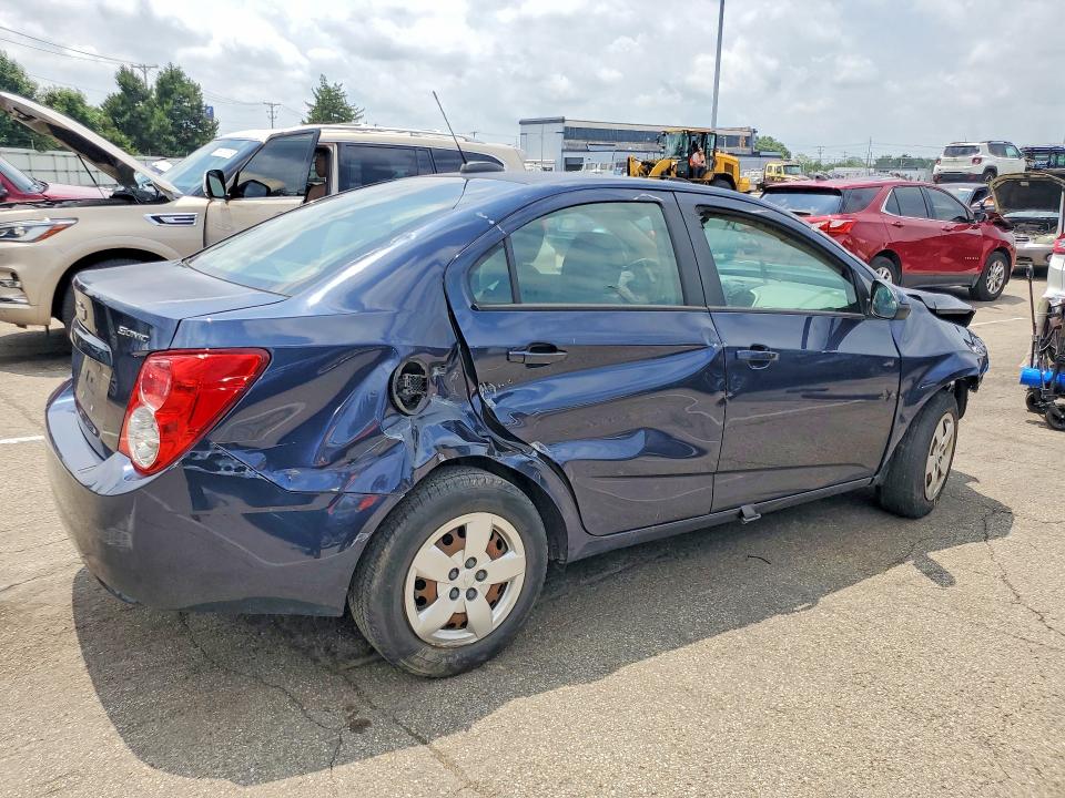 Aukcja sprzedaży 2016 Chevrolet Sonic, vin: 1G1JA5SH2G4172088, numer aukcji: 56887716