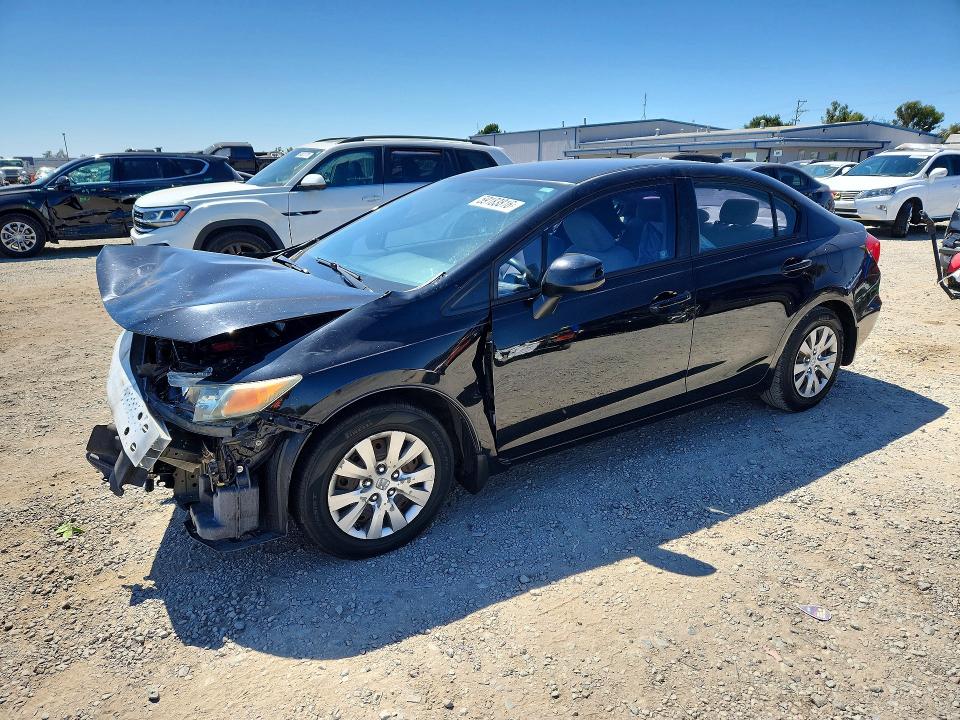 2012 Honda Civic მანქანა იყიდება აუქციონზე, vin: 19XFB2F57CE330233, აუქციონის ნომერი: 59183816