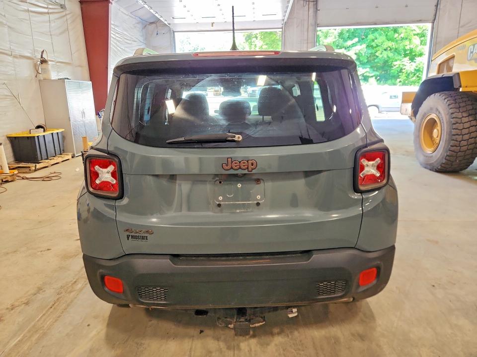 2016 Jeep Renegade მანქანა იყიდება აუქციონზე, vin: ZACCJBBT8GPD87964, აუქციონის ნომერი: 59166656