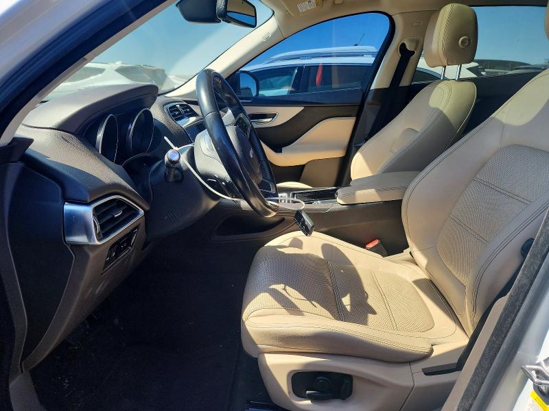 2018 Jaguar F-pace მანქანა იყიდება აუქციონზე, vin: SADCK2FN0JA274109, აუქციონის ნომერი: 57771006