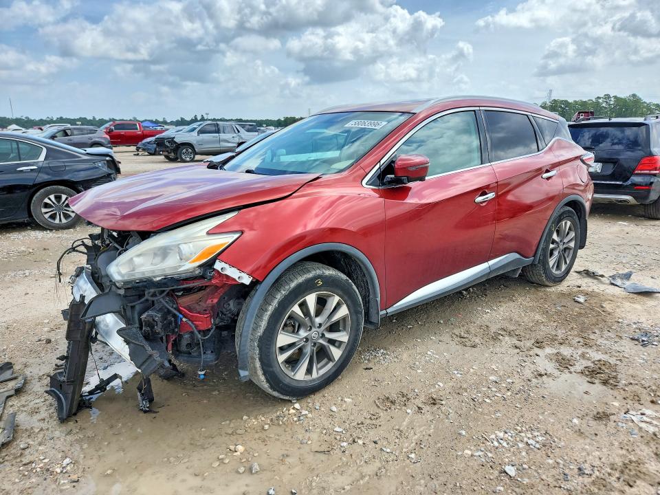 58063996 :رقم المزاد ، 5N1AZ2MH5HN173240 vin ، 2017 Nissan Murano مزاد بيع