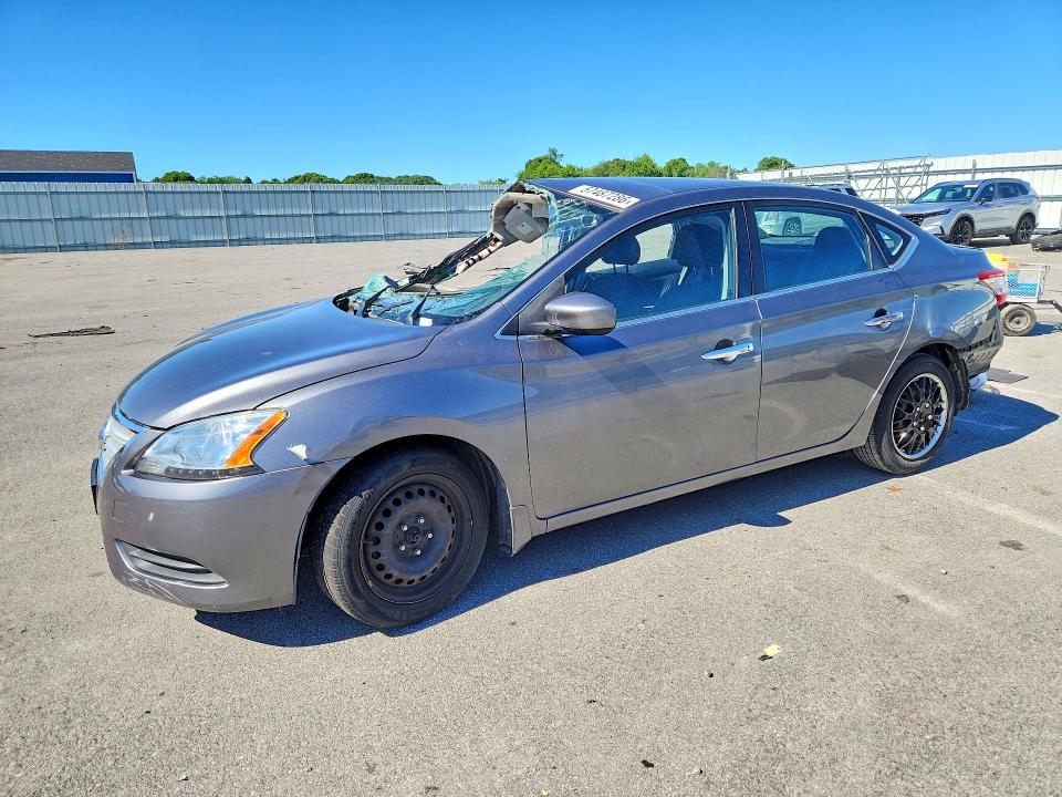 2015 Nissan Sentra მანქანა იყიდება აუქციონზე, vin: 3N1AB7AP4FY228491, აუქციონის ნომერი: 57487286