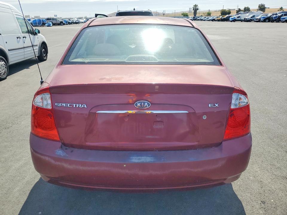 Продаж на аукціоні авто 2004 Kia Spectra, vin: KNAFE122745036905, номер лоту: 56540436