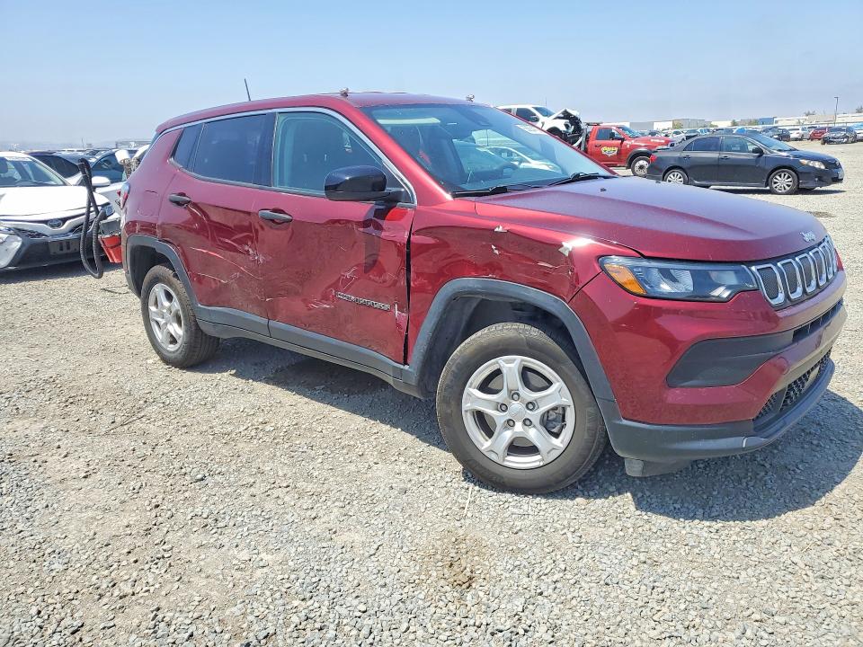 Aukcja sprzedaży 2022 Jeep Compass, vin: 3C4NJDABXNT202719, numer aukcji: 55634166
