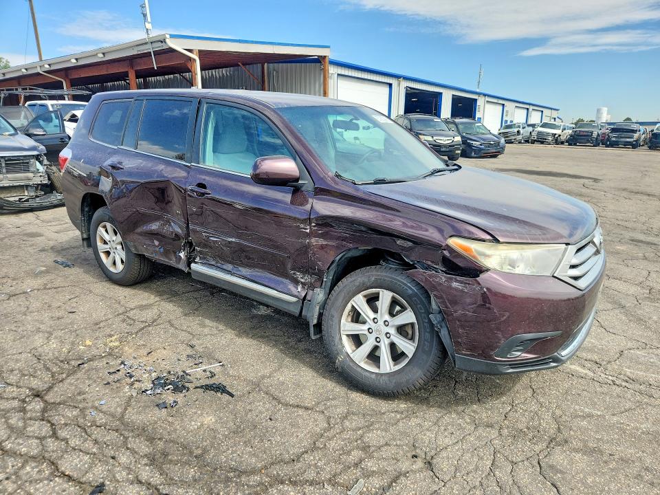 57902996 :رقم المزاد ، 5TDZA3EH7DS040695 vin ، 2013 Toyota Highlander مزاد بيع