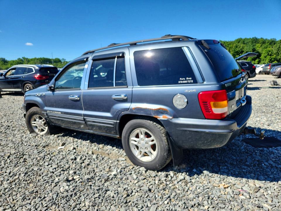 57037616 :رقم المزاد ، 1J4GW58N0YC423241 vin ، 2000 Jeep Grand Cherokee مزاد بيع