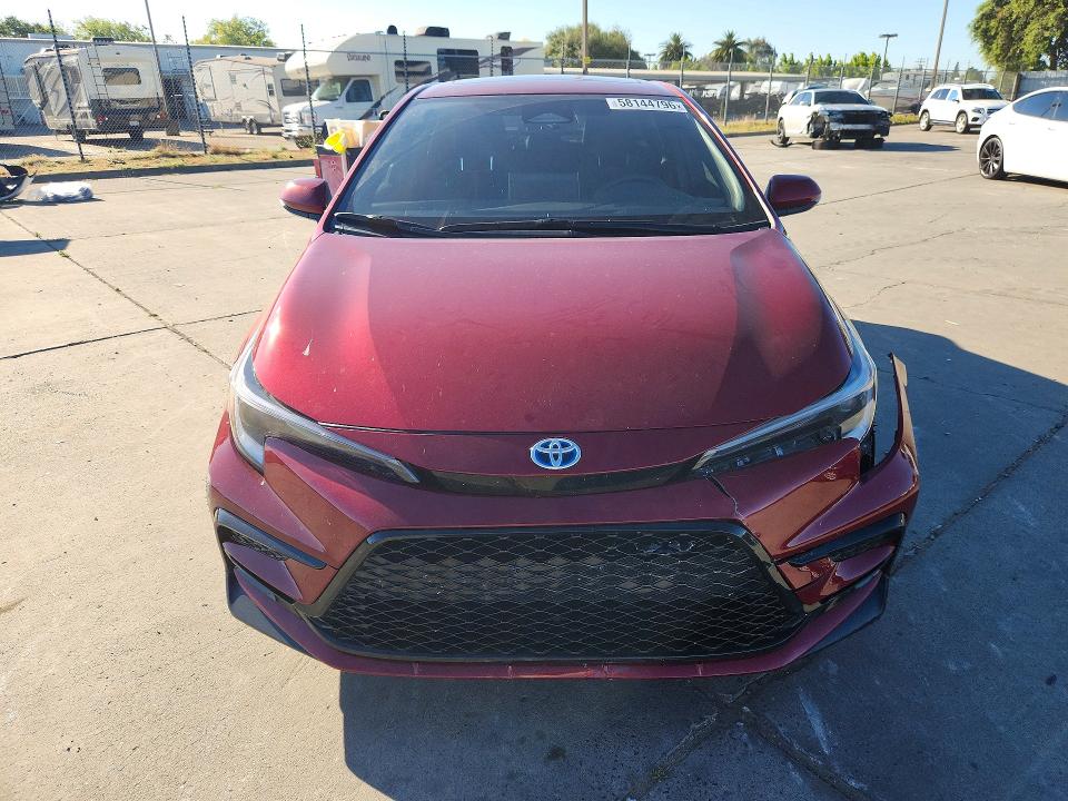 Aukcja sprzedaży 2025 Toyota Corolla Hybrid, vin: JTDBCMFEXS3109481, numer aukcji: 58144796