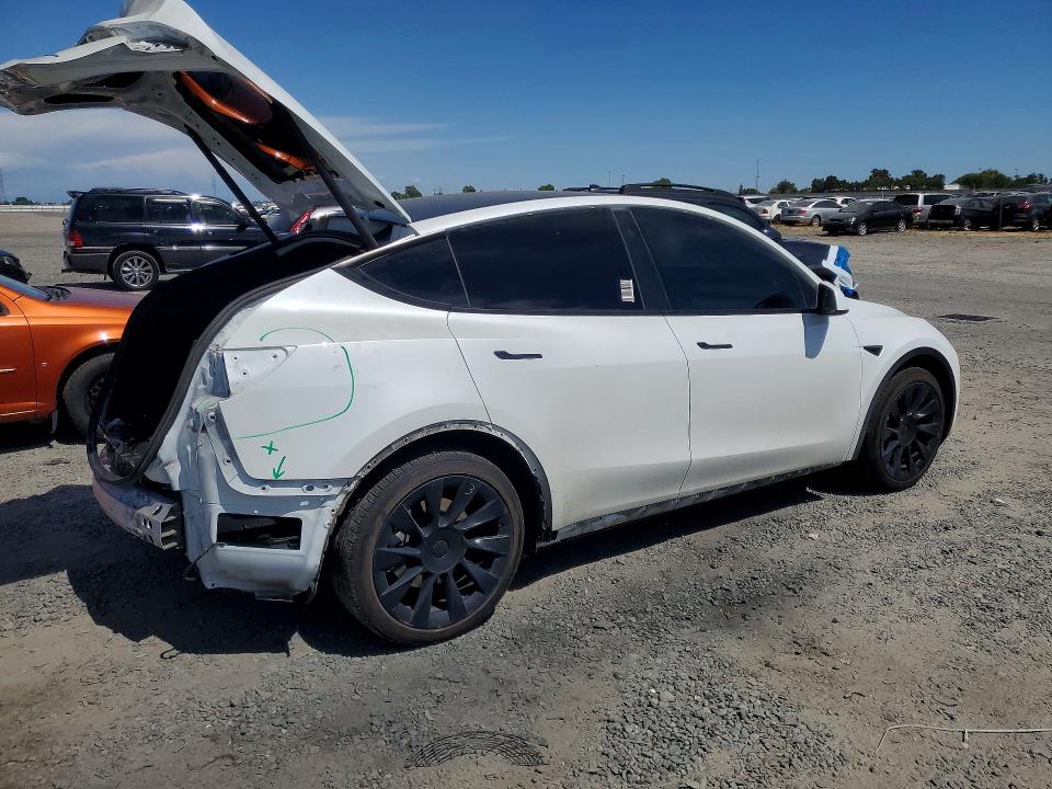 2023 Tesla Model Y მანქანა იყიდება აუქციონზე, vin: 7SAYGDEE8PF690878, აუქციონის ნომერი: 59272336