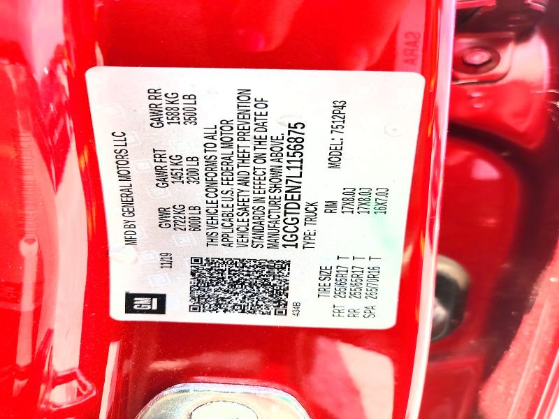 Aukcja sprzedaży 2020 Chevrolet Colorado, vin: 1GCGTDEN7L1156875, numer aukcji: 55561746