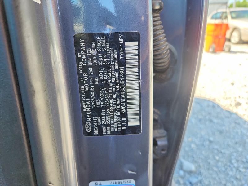 Auction sale of the 2018 Hyundai Tucson, vin: KM8J3CA43JU642801, lot number: 57327556