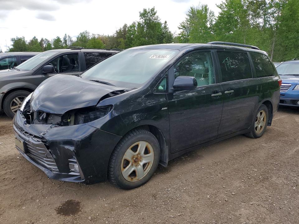 2020 Toyota Sienna მანქანა იყიდება აუქციონზე, vin: 5TDDZ3DC5LS228722, აუქციონის ნომერი: 57138366