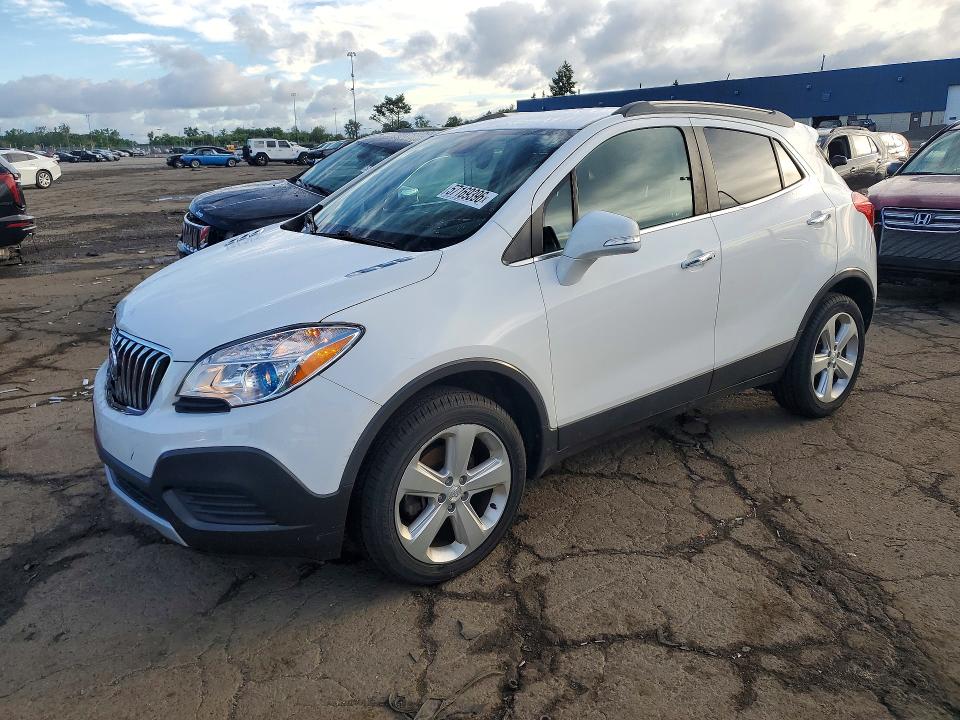 2016 Buick Encore მანქანა იყიდება აუქციონზე, vin: KL4CJESB6GB587173, აუქციონის ნომერი: 57169396
