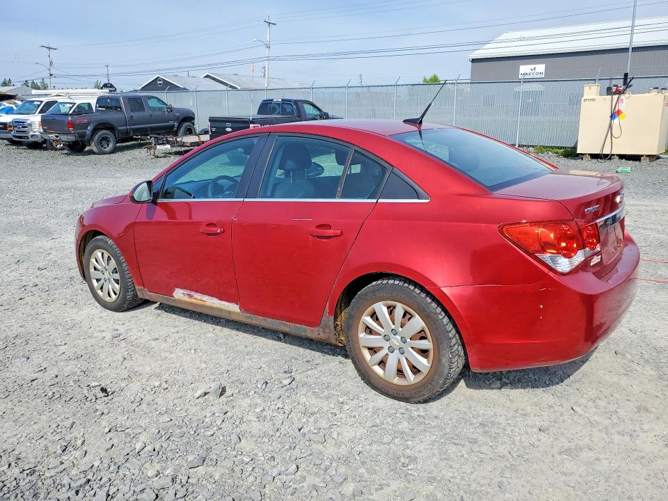 2011 Chevrolet Cruze მანქანა იყიდება აუქციონზე, vin: 1G1PF5S91B7282190, აუქციონის ნომერი: 56464386