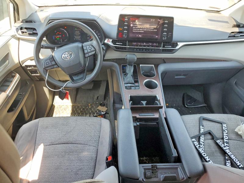 Продаж на аукціоні авто 2022 Toyota Sienna, vin: 5TDKRKEC6NS100704, номер лоту: 58207806