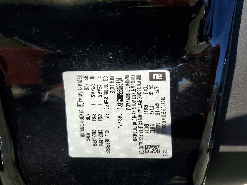 Aukcja sprzedaży 2013 Cadillac Escalade, vin: 1GYS3DEF6DR247510, numer aukcji: 57251316