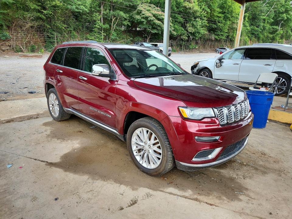 2018 Jeep Grand Cherokee მანქანა იყიდება აუქციონზე, vin: 1C4RJEJG7JC278858, აუქციონის ნომერი: 57607046