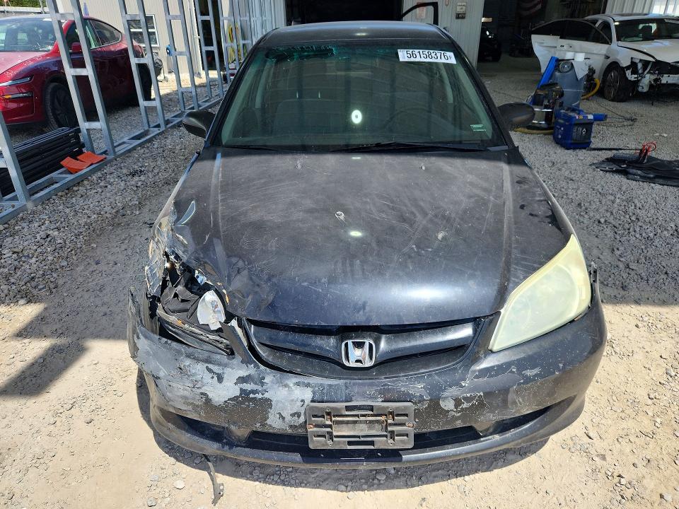 2005 Honda Civic მანქანა იყიდება აუქციონზე, vin: 2HGES155X5H518292, აუქციონის ნომერი: 56158376