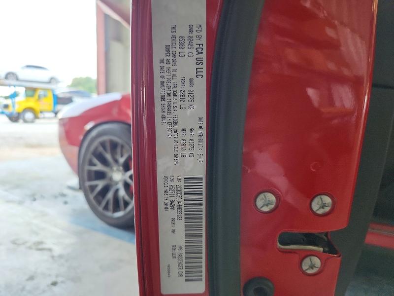 Продаж на аукціоні авто 2017 Dodge Challenger, vin: 2C3CDZDJ4HH633122, номер лоту: 85967115