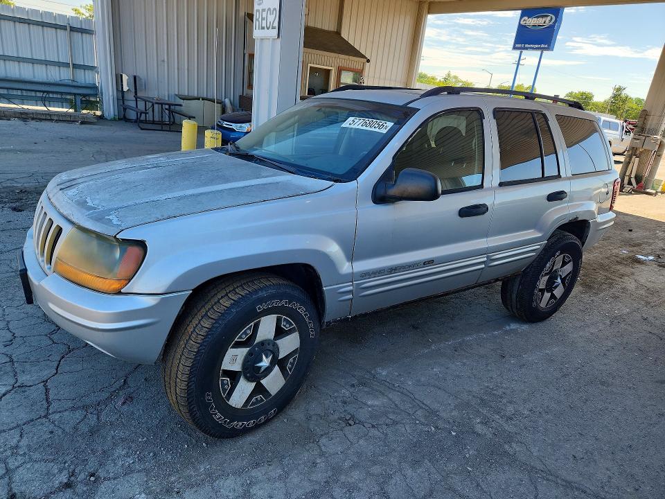 2002 Jeep Grand Cherokee მანქანა იყიდება აუქციონზე, vin: 1J4GW48S52C254731, აუქციონის ნომერი: 57768056