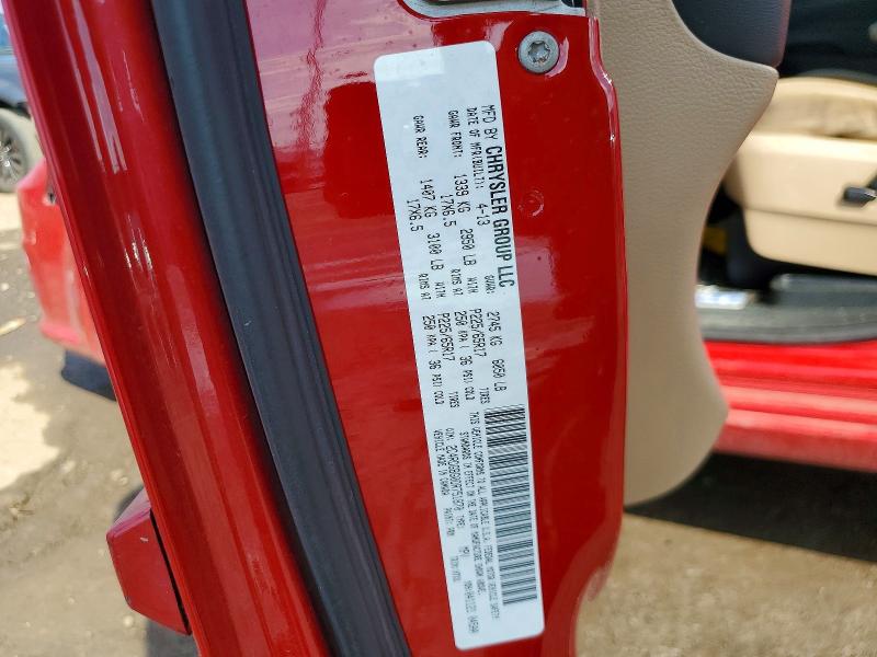 Продаж на аукціоні авто 2013 Dodge Grand Caravan, vin: 2C4RDGBG0DR751870, номер лоту: 56775476