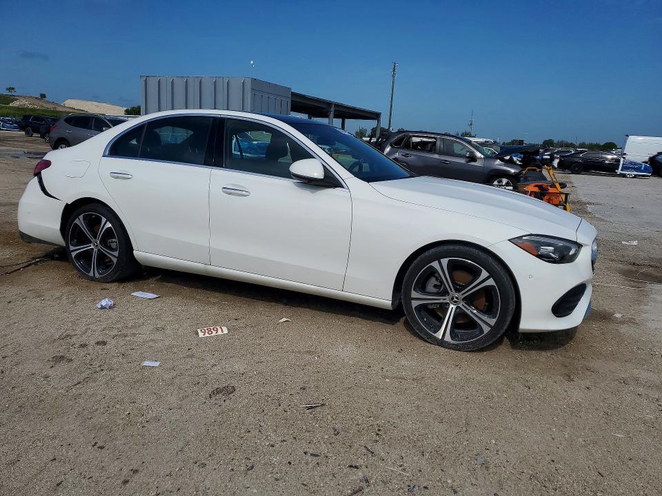 58432766 :رقم المزاد ، W1KAF4GBXRR226983 vin ، 2024 Mercedes-benz C مزاد بيع