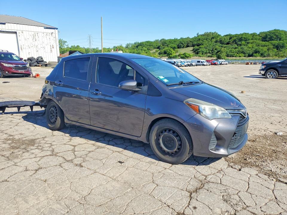 2015 Toyota Yaris მანქანა იყიდება აუქციონზე, vin: VNKKTUD33FA046539, აუქციონის ნომერი: 58069936