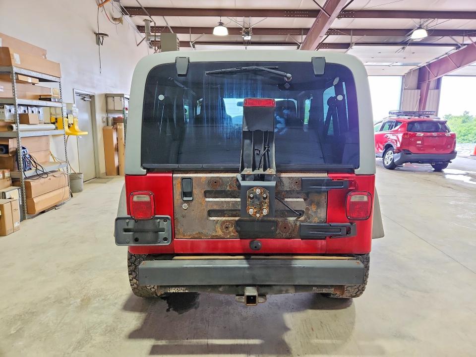 57617686 :رقم المزاد ، 1J4FA44S55P353529 vin ، 2005 Jeep Wrangler / Tj مزاد بيع