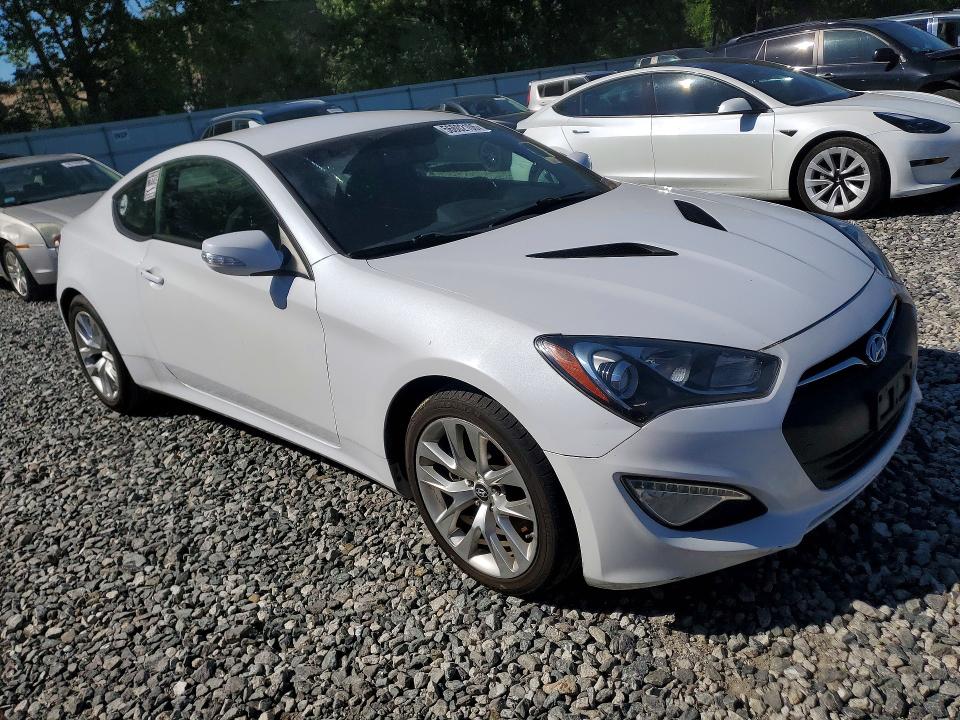 2016 Hyundai Genesis Coupe მანქანა იყიდება აუქციონზე, vin: KMHHT6KJ9GU131963, აუქციონის ნომერი: 56602106