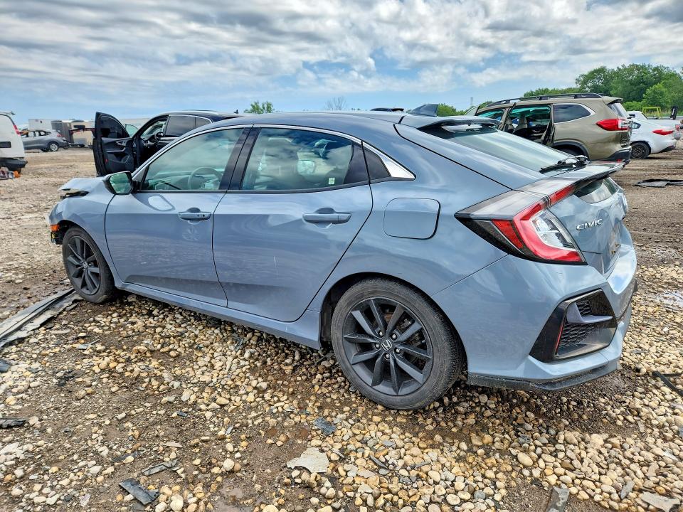 57059046 :رقم المزاد ، SHHFK7H67MU221400 vin ، 2021 Honda Civic مزاد بيع