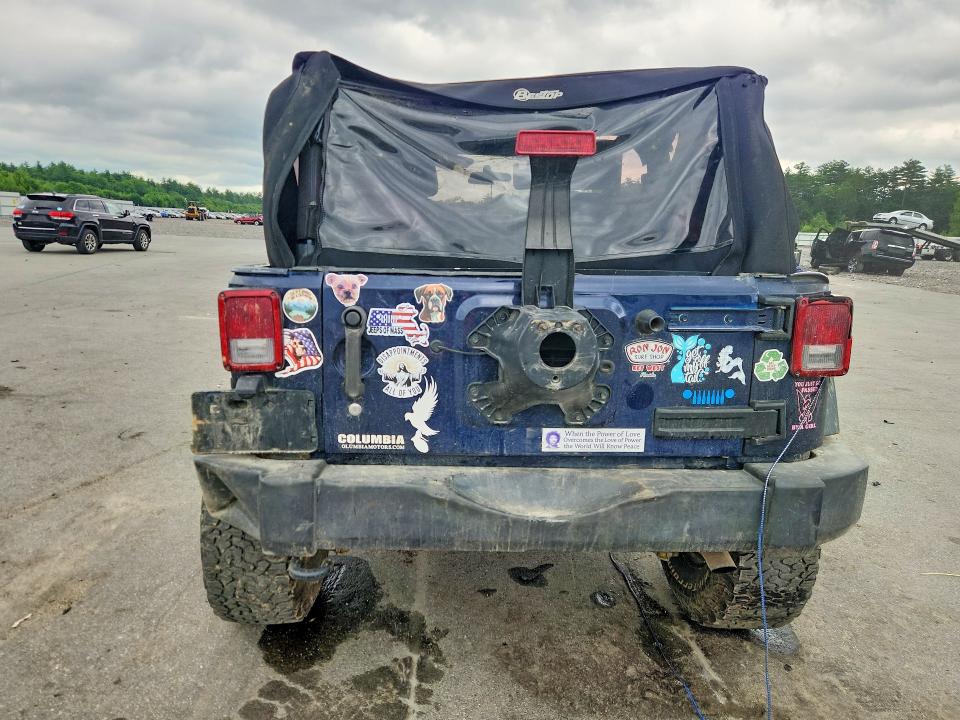 58727776 :رقم المزاد ، 1C4AJWAG4DL546028 vin ، 2013 Jeep Wrangler مزاد بيع